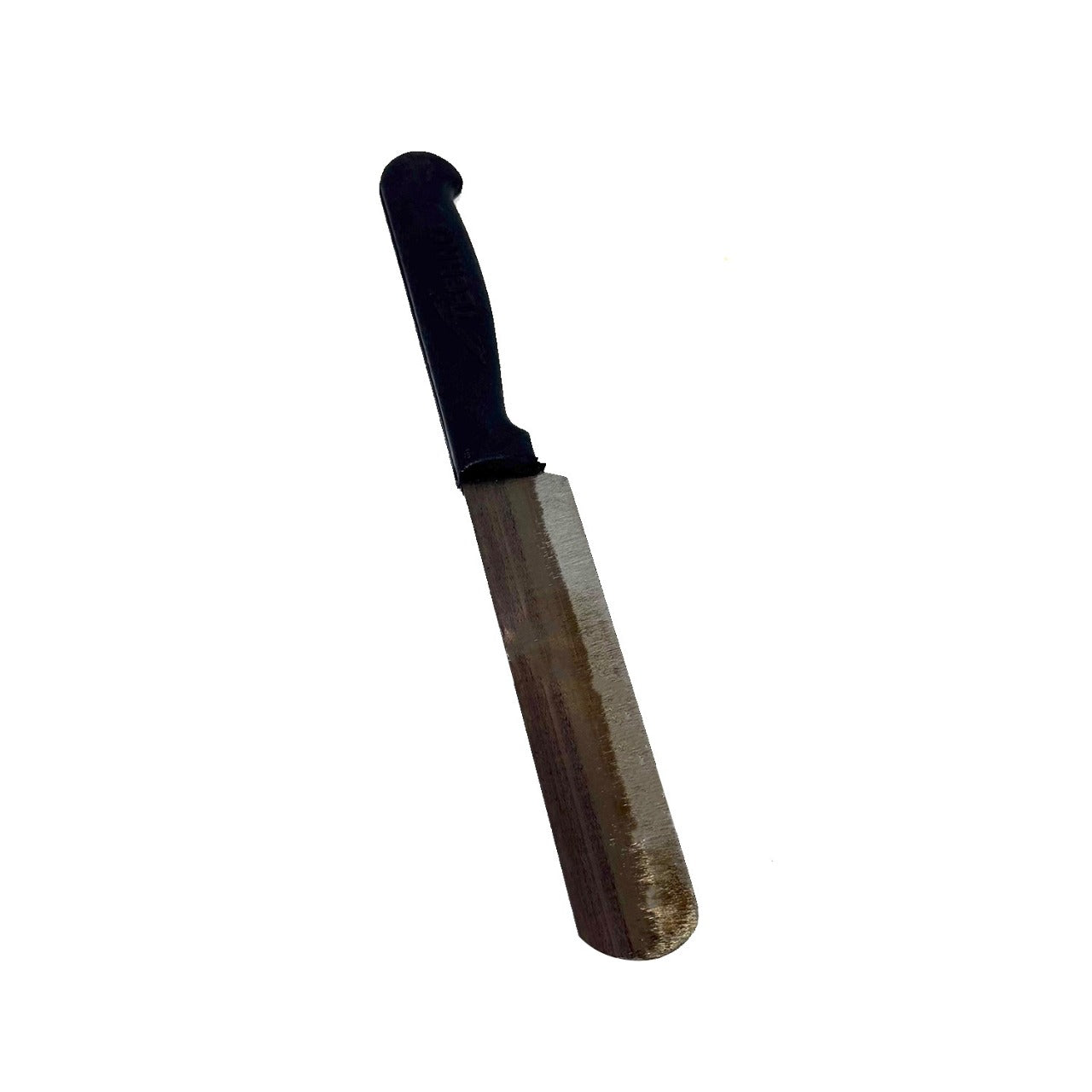 Handmade Iron Kitchen Knife | High-Carbon Steel Blade with True Edge Sharpness | Durable & Reliable | Black with Silver Finish