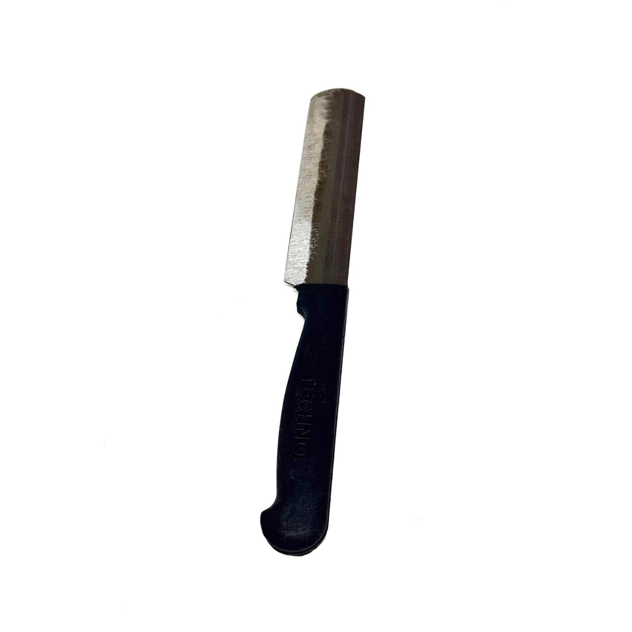 Handmade Iron Kitchen Knife | High-Carbon Steel Blade with True Edge Sharpness | Durable & Reliable | Black with Silver Finish