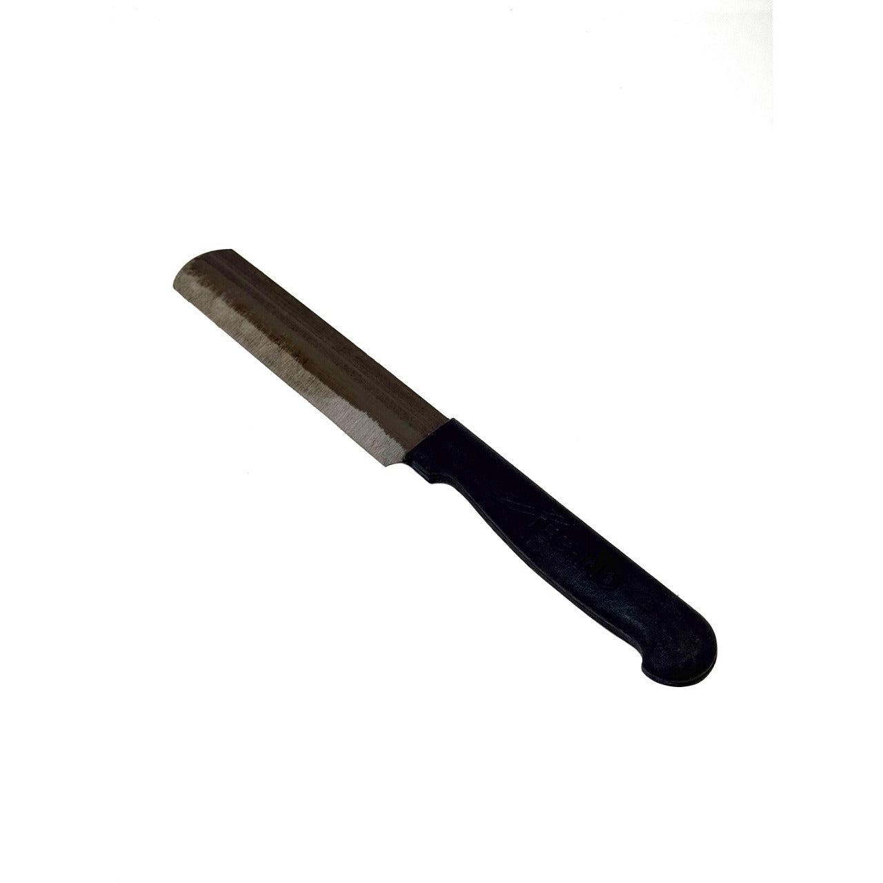 Handmade Iron Kitchen Knife | High-Carbon Steel Blade with True Edge Sharpness | Durable & Reliable | Black with Silver Finish