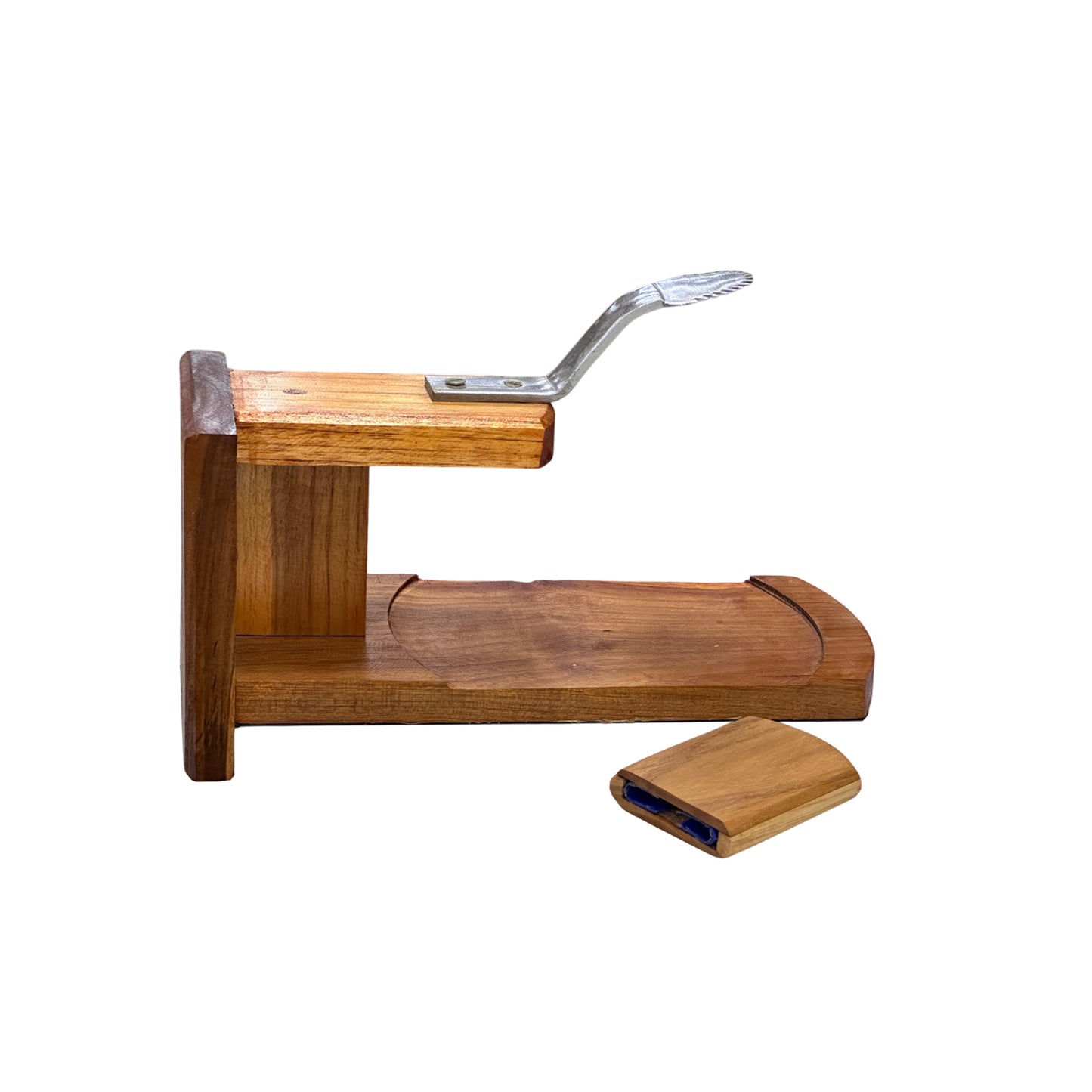 Vyga Handmade Teak Wood Coconut Scraper – Handcrafted in Kerala 🥥✨