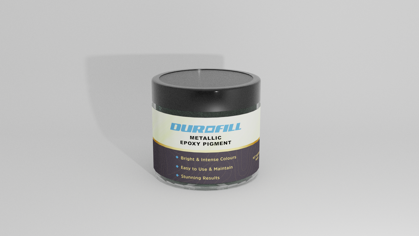 Durofill Glass Epoxy Pigment – Bold Colors & Mirror-Like Shine