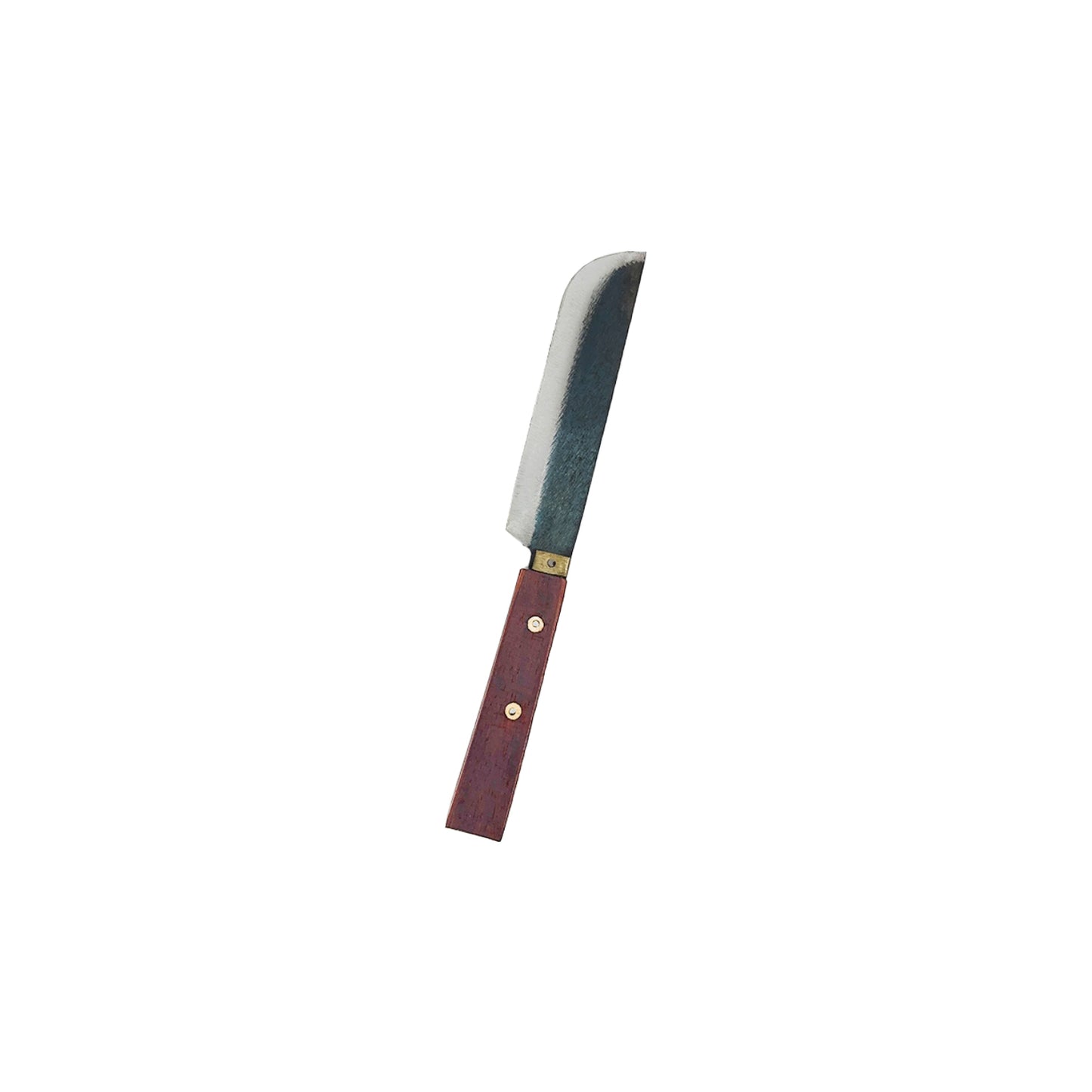 Hand-Forged Traditional Iron Kitchen Knife | Multipurpose Cutting Tool with Rosewood Handle | Ideal for Vegetables, Meat & Fish | Home & Chef Use