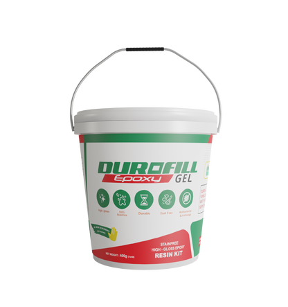 Durofill Gel Epoxy for Wall – 400g Kit (Resin Kit only)