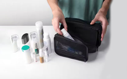 Mark Rayden Travel Storage Bag| Compact Size and Large Capacity Multi-Layer | Toiletry Bag