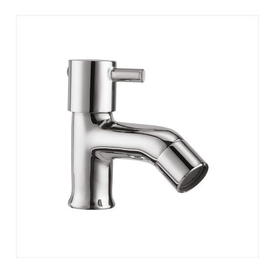 SOMANY Smart Pillar Tap with Flange | Wash Basin Tap - Brass Pillar Faucet_210430011