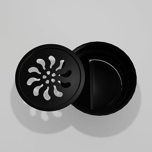 Swell Auto-Close Bowl Jali – For Swell Floor Drains Only (Not for Direct Floor Use) Elite Black
