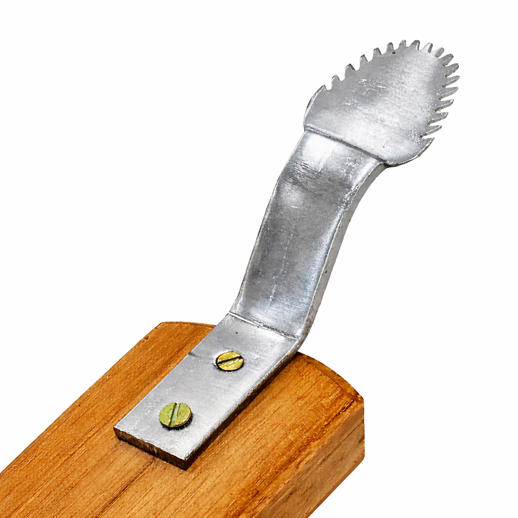 Vyga Handmade Teak Wood Coconut Scraper – Handcrafted in Kerala 🥥✨