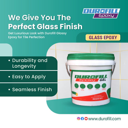 Durofill Gel Epoxy for Wall – 400g Kit (Resin Kit only)