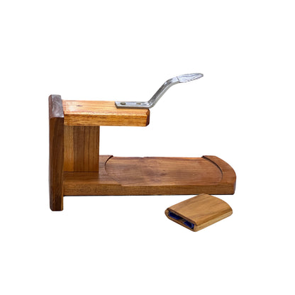 Vyga Handmade Teak Wood Coconut Scraper – Handcrafted in Kerala 🥥✨