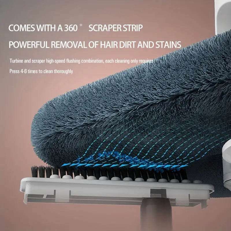 One Set Household Spin Mop & Bucket Set – Hands-Free Wash, Dust Mop, Sewage Separation, Dry & Wet Use for Hardwood Floors, Tiles, Marble, and More