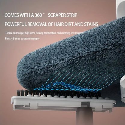 One Set Household Spin Mop & Bucket Set – Hands-Free Wash, Dust Mop, Sewage Separation, Dry & Wet Use for Hardwood Floors, Tiles, Marble, and More