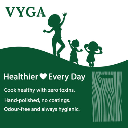 Vyga Teakwood Chopping Board – Chop Fresh. Stay Clean. No Toxins. D.SQR